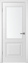 Межкомнатная дверь НЕО-2 ПО (Белая эмаль)