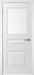 Межкомнатная дверь НЕО-3 ПО (Белая эмаль)