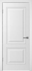 Межкомнатная дверь НЕО-2 ПГ (Белая эмаль)