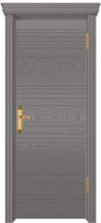 Межкомнатная дверь Лайн ПГ (Ясень графит)