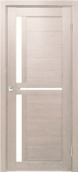 Межкомнатная дверь Z-1 ПО (Кремовая лиственница/Сатинато)