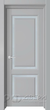 Межкомнатная дверь SKY ПО (Серый бархат/Сатинат)