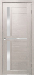 Межкомнатная двери Z-1 ПО (Кремовая лиственница/Сатинато Гранит)  