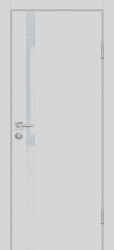 Межкомнатная дверь P-8 ПО молдинг кромка ABS с 2-х ст. (Агат/Лунный лакобель)