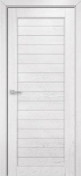 Межкомнатная дверь Лофт 1 ПГ (Белая эмаль)