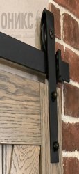 Межкомнатная дверь Лофт 3 ПГ (Американский орех) 
