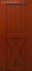 Межкомнатная дверь Лофт 5 ПГ (Красный)
