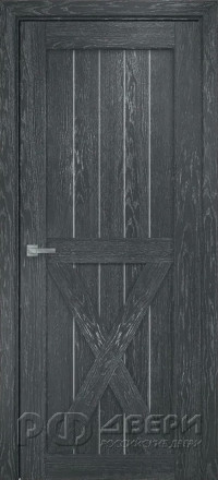 Межкомнатная дверь Лофт 5 ПГ (Дуб седой)
