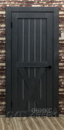 Межкомнатная дверь Лофт 5 ПГ (Дуб седой)