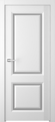 Межкомнатная дверь Платинум 2 ПО (Эмаль Белая)