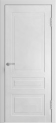 Межкомнатная дверь L-5.3 ПГ (Белая эмаль) 