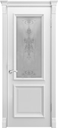 Межкомнатная дверь Вита ПО (Белая эмаль)