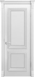 Межкомнатная дверь Торес ПГ (Белая эмаль)