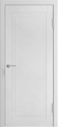 Межкомнатная дверь L-5.1 ПГ (Белая эмаль)