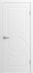Межкомнатная дверь Olivia ПГ (Белая эмаль)