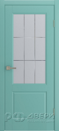 Межкомнатная дверь Tessoro ПО (Небесно-голубая эмаль)