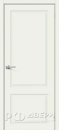 Межкомнатная дверь Стэфани-2 ПГ (Белая эмаль)