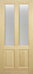 Межкомнатная дверь из массива сосны М-01 ПО (Без отделки)