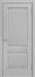 Межкомнатная дверь ЛУ-51 ПГ (Серый эмалит)