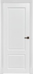 Межкомнатная дверь Классик 4 ПГ (Белая Эмаль)