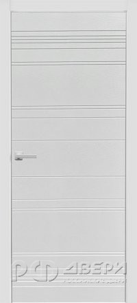 Межкомнатная дверь S11h ПГ (Белая Эмаль)