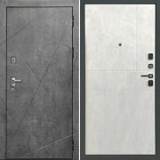 Входная металлическая дверь Прогресс (Темный бетон/Светлый бетон)