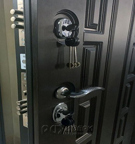 Входная металлическая дверь Консул NEW Z (Венге/Зеркало дуб светлый)