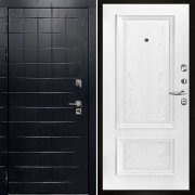 Входная металлическая дверь Сенатор ПЛЮС ALBERO BLACK Корсика (Альберо Блэк/Дуб Perla)