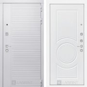 Входная металлическая дверь Piano white 23 (белый софт/белый софт)