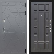 Входная металлическая дверь Cosmo 12 (графит софт/венге)