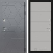 Входная металлическая дверь Cosmo 13 (графит софт/грей софт)